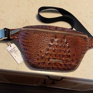 Brahmin Harker Pecan Melbourne 
Leather Bag